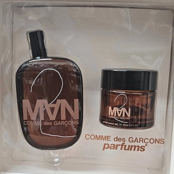 New Comme Des Garcons Man 3.4 ml EDT Spray + 60 ml After Shave Gel 2 Piece Set - Picture 1 of 1